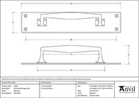 Pull Handle on Backplate