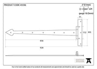 Barn Door 36" T Hinge (pair)