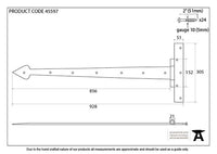 Barn Door 36" T Hinge (pair)