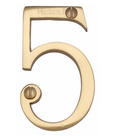 Solid Brass - Numerals