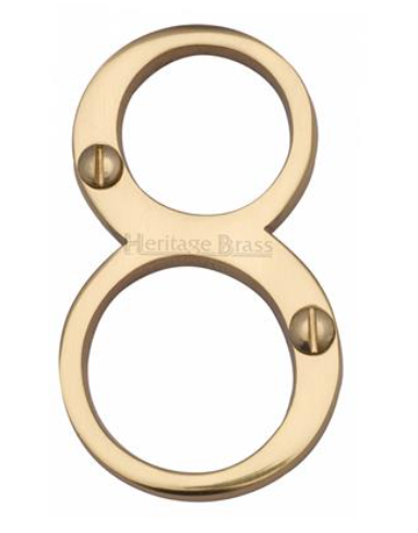 Solid Brass - Numerals