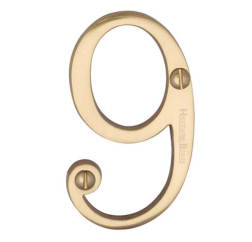 Solid Brass - Numerals
