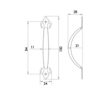 Fleur De Lys Pull Handles