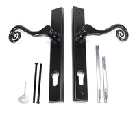 Left-Handed Monkeytail Slimline Lever Espag. Lock Set