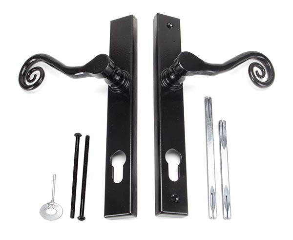 Left-Handed Monkeytail Slimline Lever Espag. Lock Set