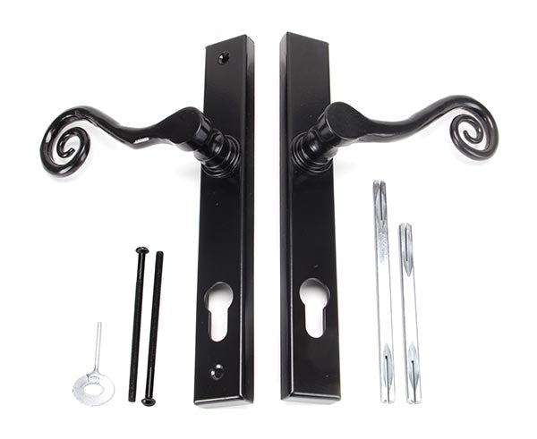Right-Handed Monkeytail Slimline Lever Espag. Lock Set