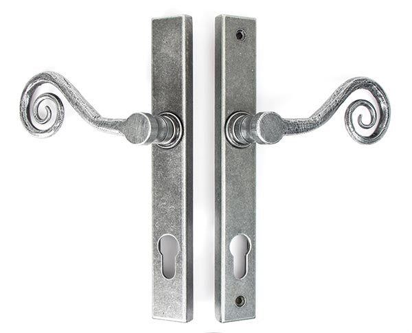 Left-Handed Monkeytail Slimline Lever Espag. Lock Set