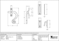 Right-Handed Monkeytail Fastener