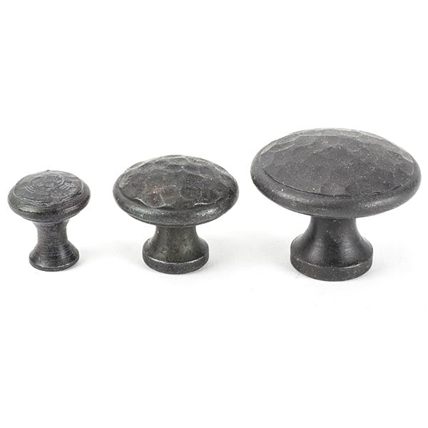 Large Hammered Cabinet Knob