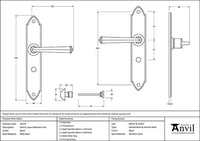 Gothic Lever Bathroom Set