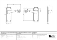 Monkeytail Lever Latch Set