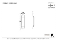 Gothic Screw on Staple