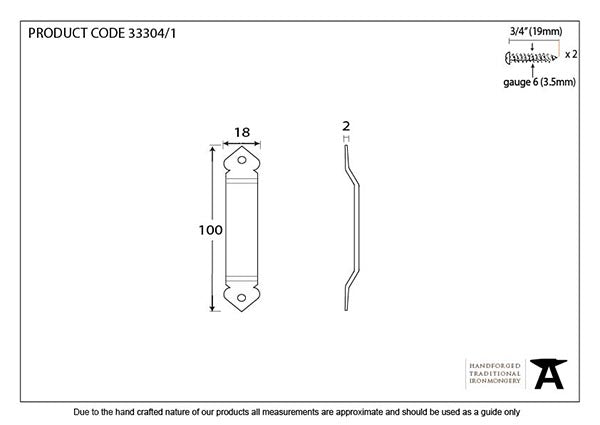 Gothic Screw on Staple
