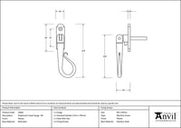 Right-Handed Shepherd's Crook Espag