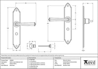 Gothic Lever Bathroom Set