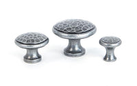 Large Hammered Cabinet Knob