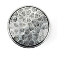 Large Hammered Cabinet Knob
