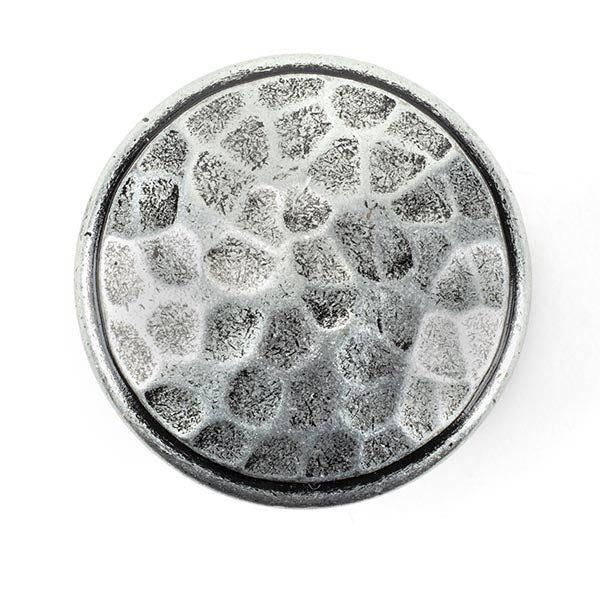Large Hammered Cabinet Knob