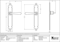 Cromwell Lever Latch Set