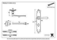 Cromwell Lever Bathroom Set