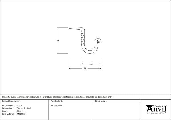 Small Cup Hook