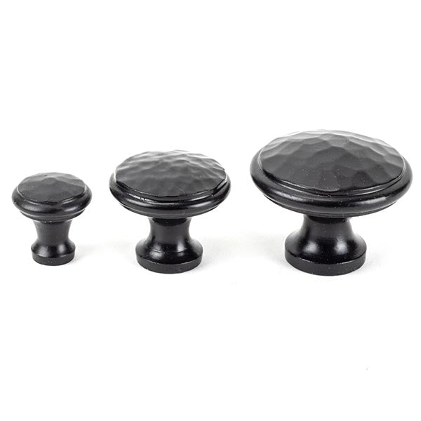 Medium Hammered Cabinet Knob