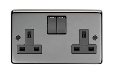13 Amp Switched Socket Double
