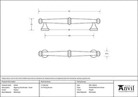 Small Regency Pull Handle