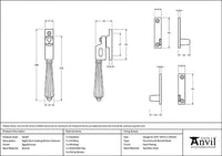 Night-Vent Locking Hinton Fastener