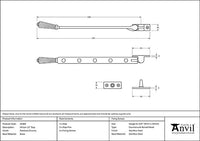 12" Hinton Stay