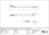 10" Hinton Stay
