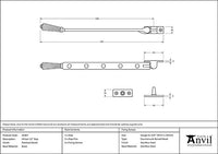12" Hinton Stay