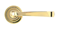 Avon Round Lever on Rose Set Art Deco Rose (Sprung)