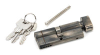 5 Pin Euro Cylinder/Thumbturn 40/40 Keyed to differ