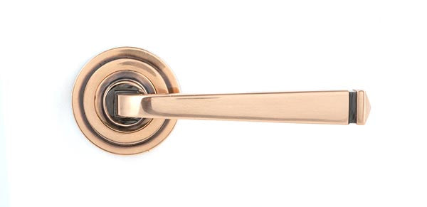 Avon Round Lever on Rose Set Art Deco Rose (Sprung)