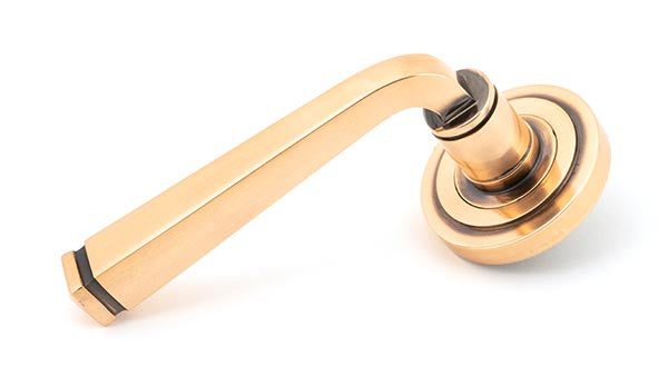 Avon Round Lever on Rose Set Art Deco Rose (Sprung)