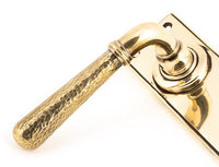 Hammered Newbury Lever Bathroom Set