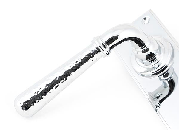 Hammered Newbury Lever Bathroom Set