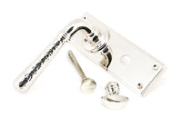 Hammered Newbury Lever Bathroom Set