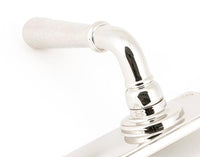 Hammered Newbury Lever Bathroom Set