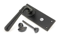 Hammered Newbury Lever Bathroom Set