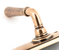 Hammered Newbury Lever Bathroom Set