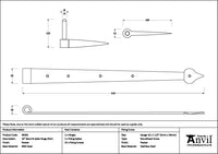 Band & Spike Hinge (pair)
