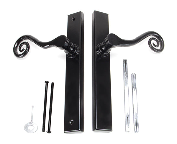 Right-Handed Monkeytail Slimline Lever Espag. Latch Set