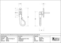 Right-Handed Shepherd's Crook Espag