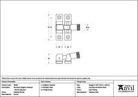 Brompton Narrow Square Brighton Fastener