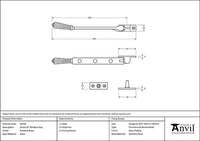8" Hinton Stay