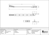 12" Hinton Stay