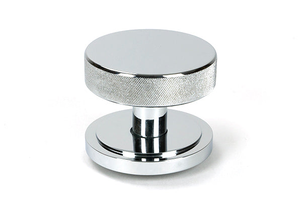Brompton Centre Door Knob Art Deco Rose