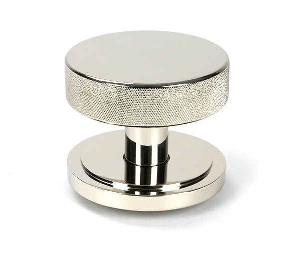 Brompton Centre Door Knob Art Deco Rose